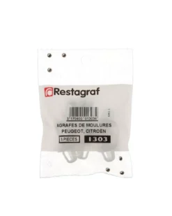 Agrafe de Moulure, Ceinture de Caisse, 9,5 mm, 8 pcs - Restagraf