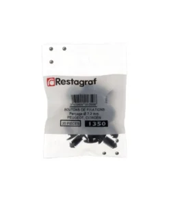 Agrafes de garnissage, garniture intérieure et porte, ø 7,2 mm, 20 pcs - Restagraf