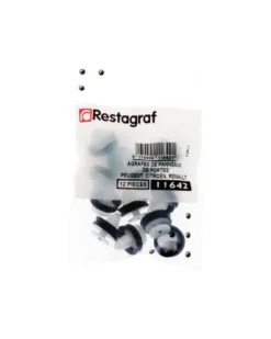 Agrafes de panneau, garniture intérieure et porte, ø 8,2 mm, 12 pcs - Restagraf