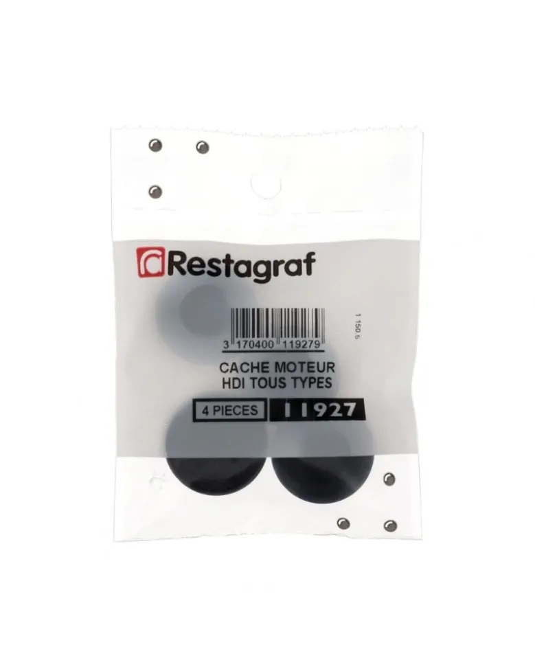 Agrafes de verrouillage, carénage sur moteur, x4 - Restagraf