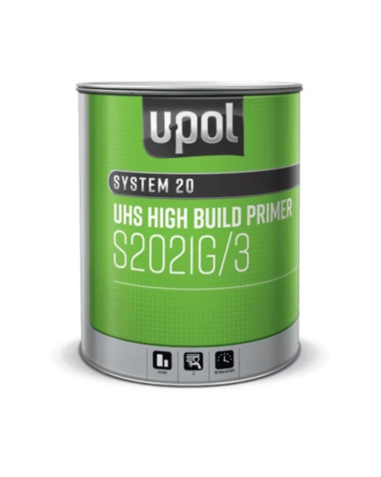 Apprêt carrosserie, gris, S2021G/3, 3 litres - Upol