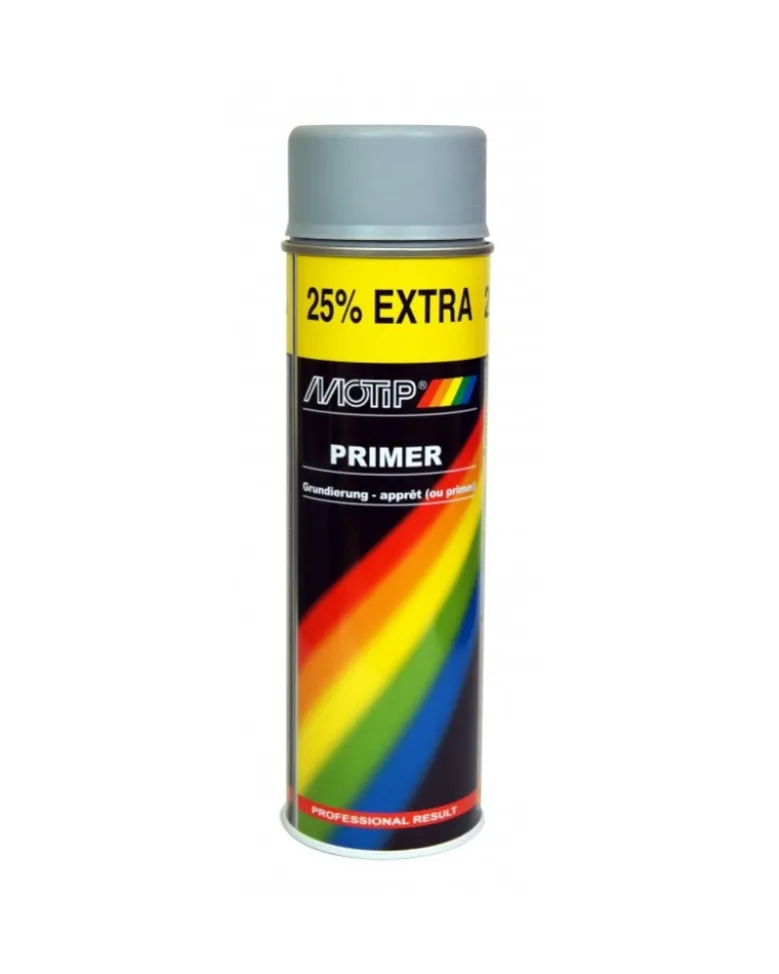 Apprêt carrosserie, primer gris (M04054) 500ml - MOTIP