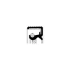 Bague d'étanchéité, arbre intermédiaire CORTECO Ref : 12010674B