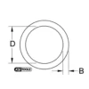 Bague pour douille à choc, 1”, de 22 à 70 mm - KS TOOLS