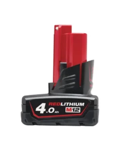 Batterie M12 Milwaukee, 12V, 4.0 Ah, Red Lithium