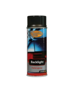 Bombe peinture feux arrière, teinte noire, 400 ml - Motip