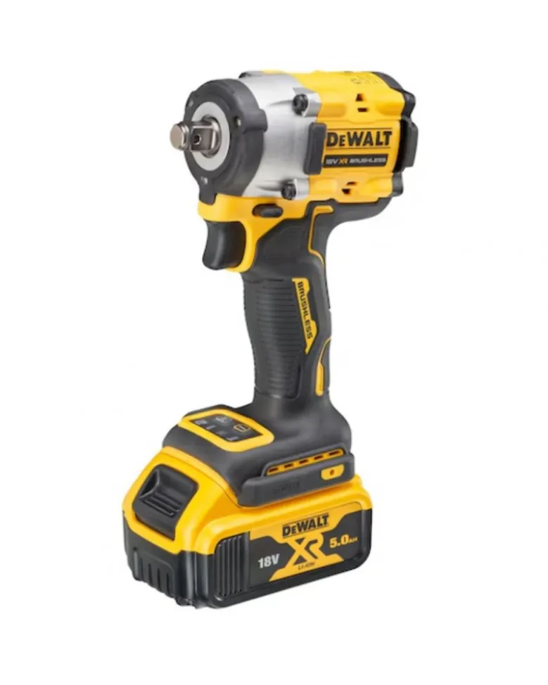 Boulonneuse a choc, ½” XR 18V 5AH Li-Ion, brushless, DEWALT