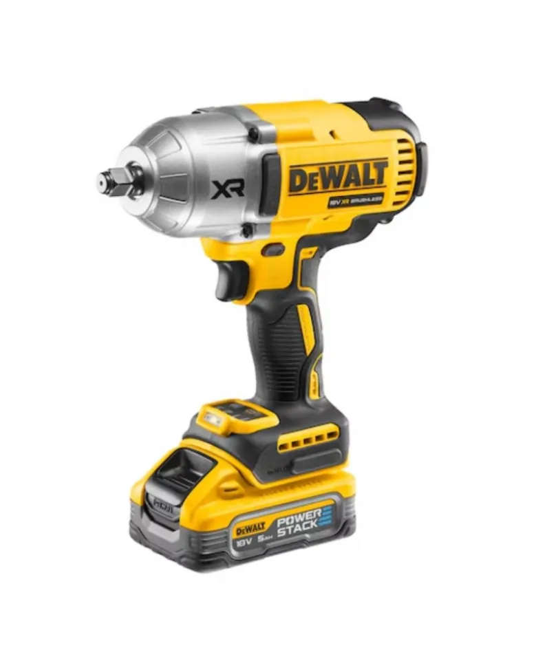 Boulonneuse à choc, ½”, XR 18V, 5ah, POWERSTACK - Dewalt