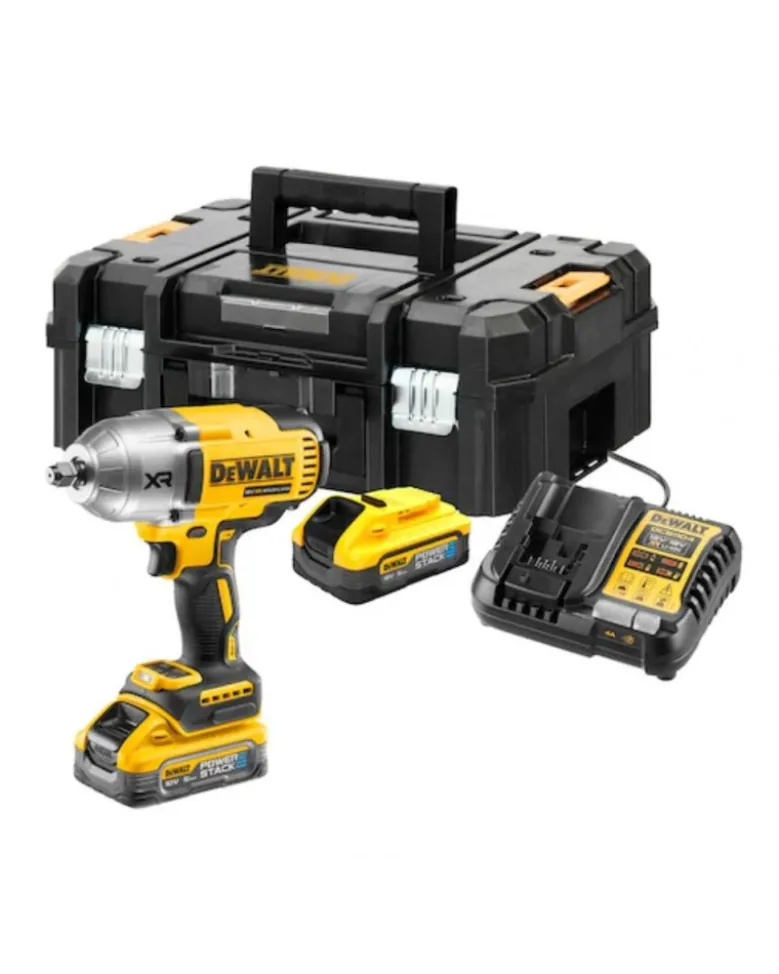 Boulonneuse à choc, ½”, XR 18V, 5ah, POWERSTACK - Dewalt