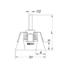 Brosse boisseau, acier, 0.3 mm, Ø75 mm - Kstools