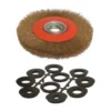 Brosse métallique pour touret​, 200 x 32mm – SODISE