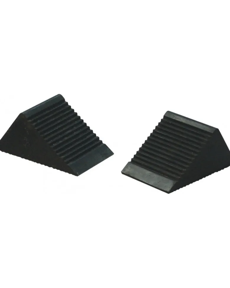 Cales roues, voiture, caoutchouc (X2) - KS TOOLS (160.0382)
