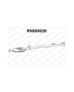 Catalyseur VENEPORTE Ref : RN55502K