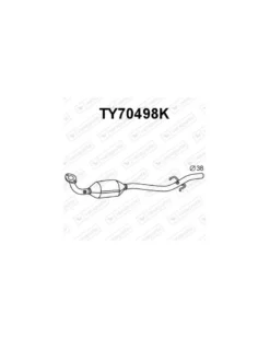 Catalyseur VENEPORTE Ref : TY70498K