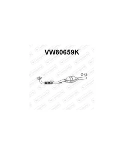 Catalyseur VENEPORTE Ref : VW80659K