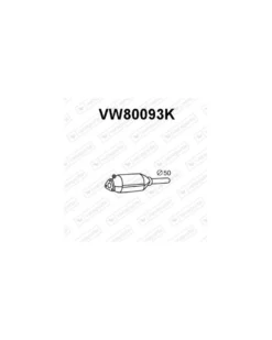 Catalyseur VENEPORTE Ref : VW80093K
