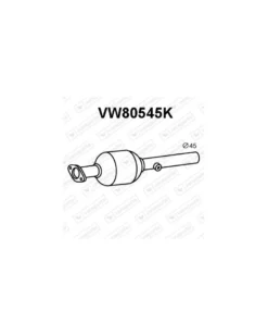 Catalyseur VENEPORTE Ref : VW80545K