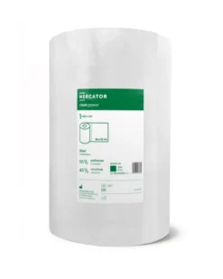 Chiffon de nettoyage industriel, rouleau blanc, 115m – Mercator