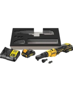 Clé à cliquet, sans fil, XR, 12V, ¼”, ⅜”, HEX ¼”, 3ah - Dewalt
