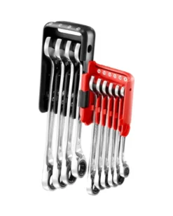 Clé mixte à cliquet facom, 10 pcs, de 8 à 19 mm
