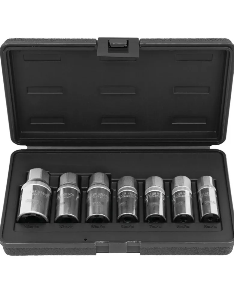 Coffret de dégoujonneuses à rouleaux, 7 pcs - KS TOOLS