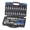 Coffret de douilles 1/4", 46 pièces - SODISE