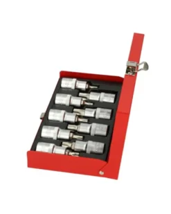 Coffret de douilles, ULTIMATE TORX percé ½”, T20 à T60 - Kstools