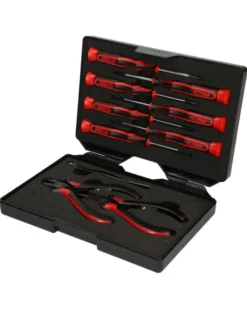 Coffret de pinces et tournevis électroniques, 10pcs - Kstools