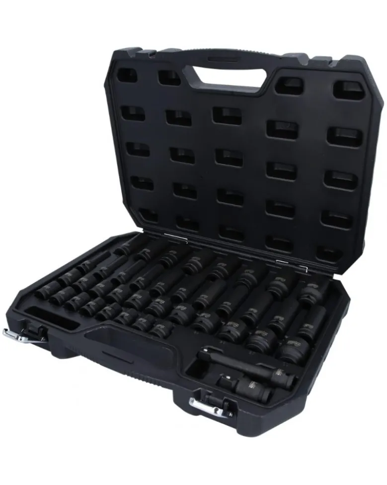 Coffret douille à choc, ½”, 40pcs - Kstools