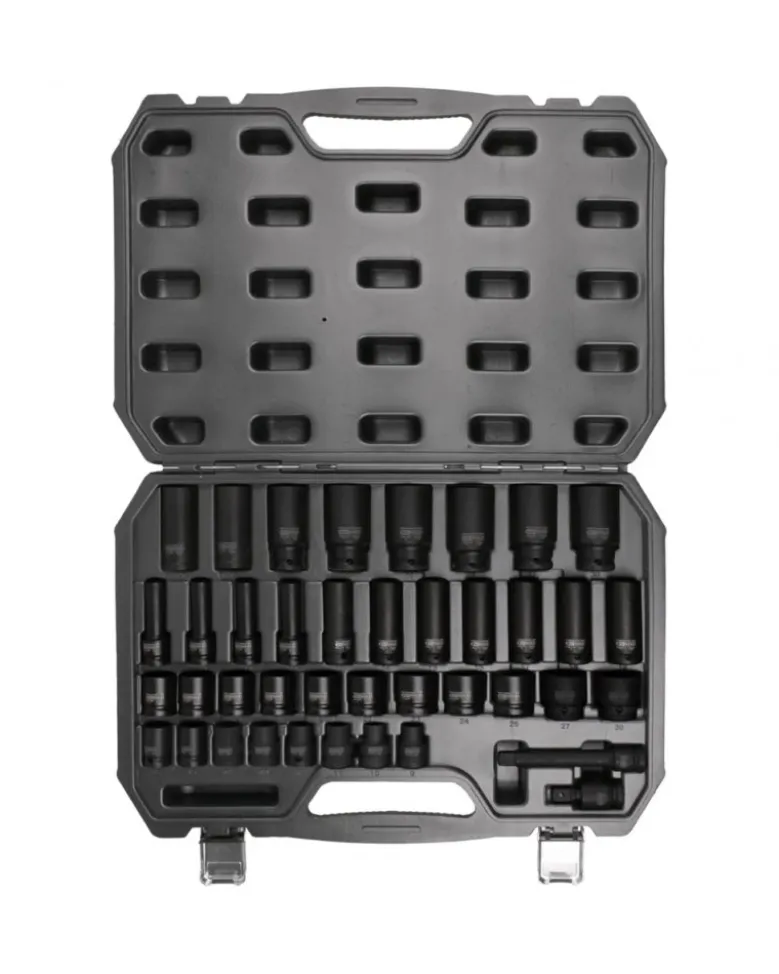 Coffret douille à choc, ½”, 40pcs - Kstools