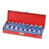 Coffret douilles, embouts torx 1/2", 17 pièces – SODISE
