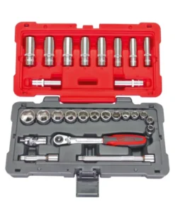 Coffret douilles et accessoires ULTIMATE, ⅜”, 27pcs - Kstools