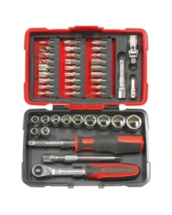 Coffret douilles et accessoires ULTIMATE, 1/4”, 44pcs - Kstools