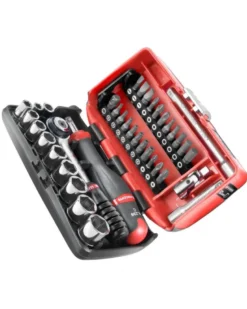 Coffret douilles facom, 6 pans métrique ¼” (R2NANOPB)