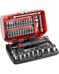 Coffret douilles facom, 6 pans métrique ¼” (R2NANOPB)