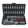 Coffret à douilles, F6 et accessoires 1/4", 46 pcs (911.0646) - KS Tools