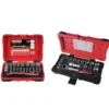 Coffret douille, traversantes, lot de 2, 1/4" - 3/8"- 1/2" (922.0648) - KS Tools