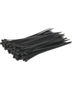 Collier de serrage en nylon, lot de 100 pcs, 4,8x200mm – Sodise