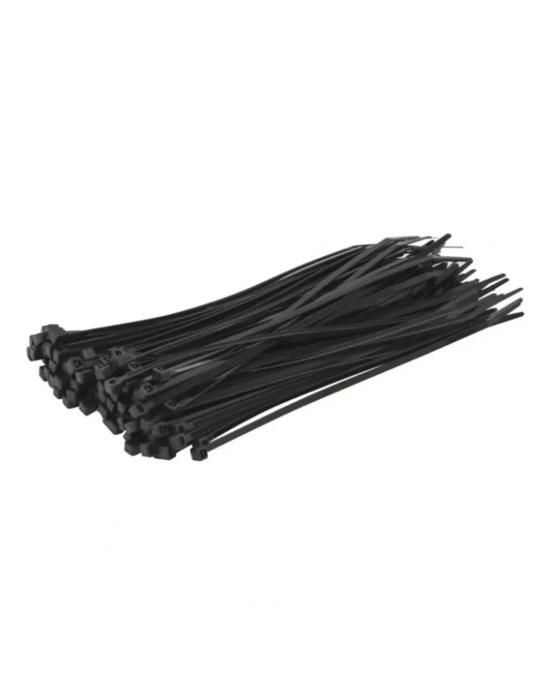 Collier nylon, lot de 100pcs, 3,6x200mm – Sodise