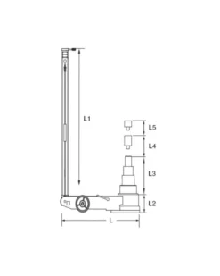 Cric hydropneumatique, 80T/50T, 160.0745 - KSTOOLS