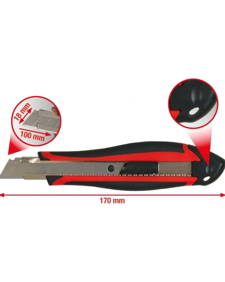 Cutter, pour droitier, 18mm - Kstools