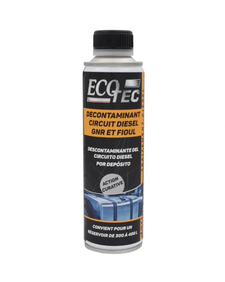 Décontaminant circuit diesel GNR et fioul, 280ml - Ecotec