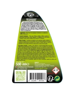 Décrassant, nettoyant plastiques, voiture 500ml - GS27