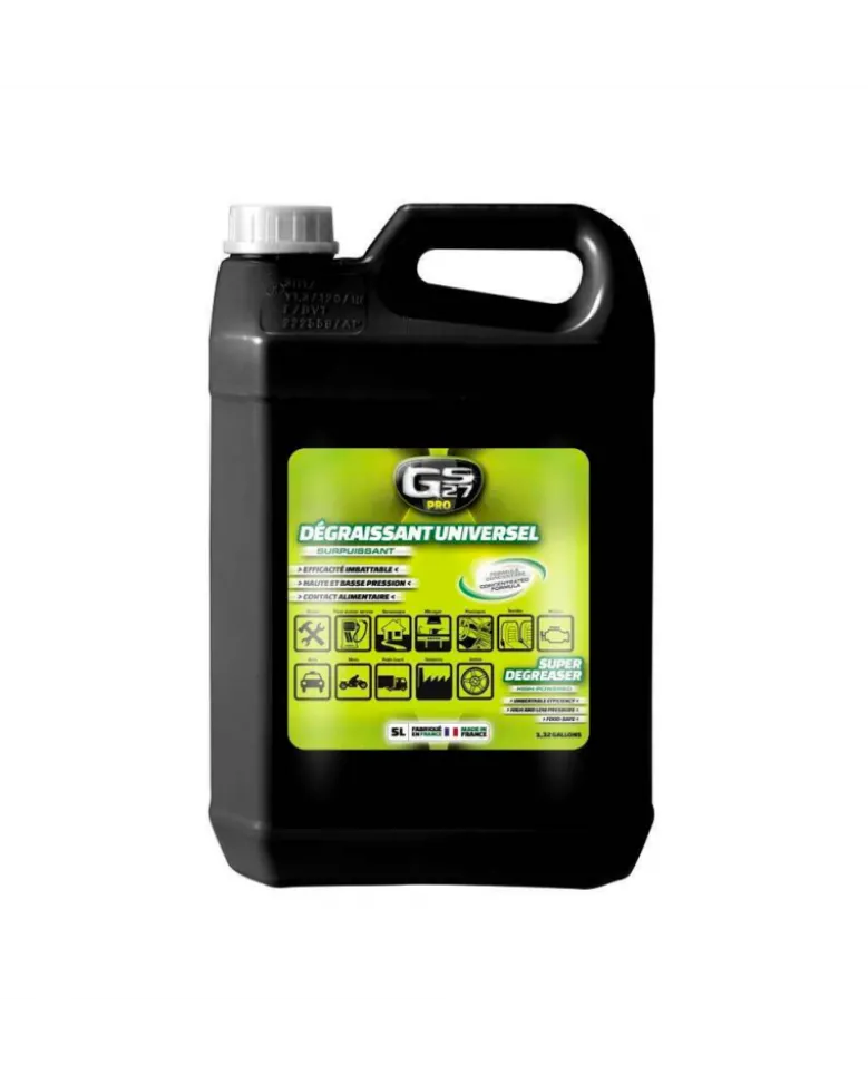 Dégraissant universel surpuissant, formule concentrée, 5L - GS27