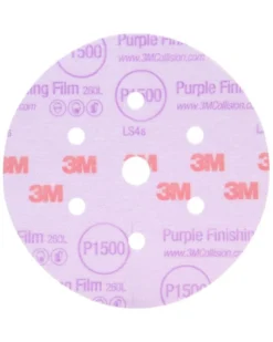 Disque abrasif, finition violet, 260L, 75 mm, non perforé, x50 (30369) - 3M