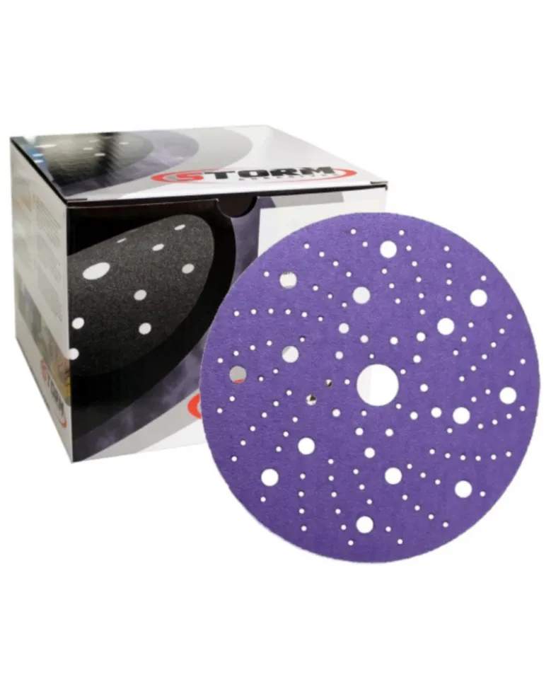 Disque abrasif, Velcro, 150mm, grain 500, x100 - DIALANN