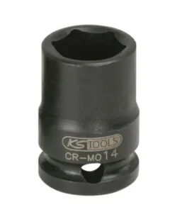 Douille à chocs 6 pans, 1/4'', 6 mm sur carte (515.1542-E) - KS TOOLS