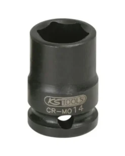 Douille à chocs 6 pans, ¼”, 13 mm sur carte (515.1549-E) - KS TOOLS