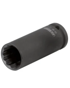 Douille 12 pans, longue, à chocs, 1/2, sur carte (515.0953-E) - KS TOOLS