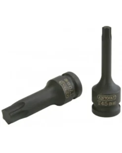 Douille tournevis, à chocs longue Torx, T55, sur carte - KS TOOLS
